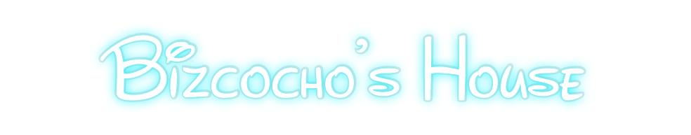 Custom Neon: Bizcocho’s Ho... - REBHORN DESIGN