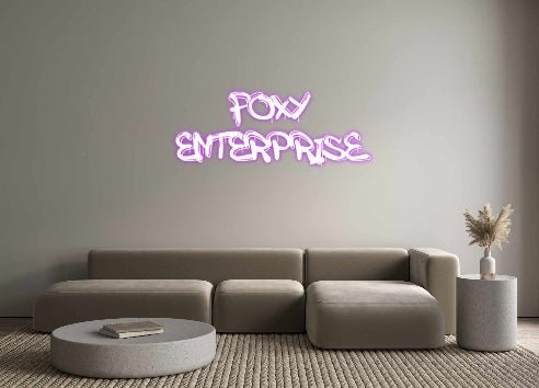 Custom Neon: Foxy Enterpr... - REBHORN DESIGN