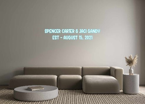 Custom Neon: Spencer Carte... - REBHORN DESIGN