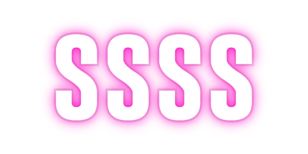 Custom Neon: ssss - REBHORN DESIGN
