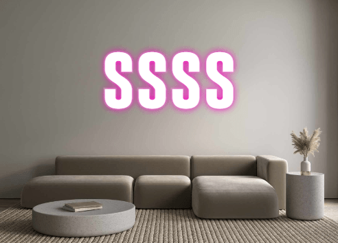 Custom Neon: ssss - REBHORN DESIGN