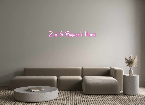 Custom Neon: Zoe & Baylee’... - REBHORN DESIGN