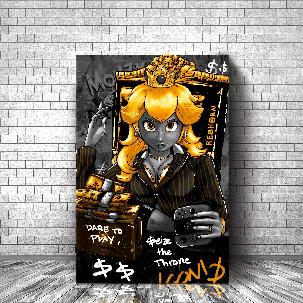 DARE TO PLAY, SEIZE THE THRONE - REBHORN DESIGN