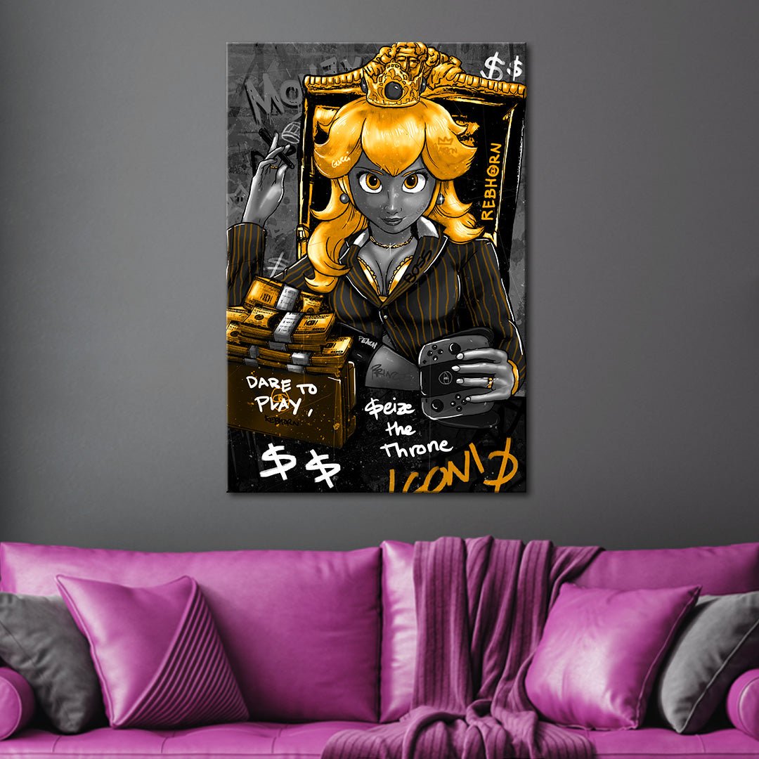 DARE TO PLAY, SEIZE THE THRONE - REBHORN DESIGN