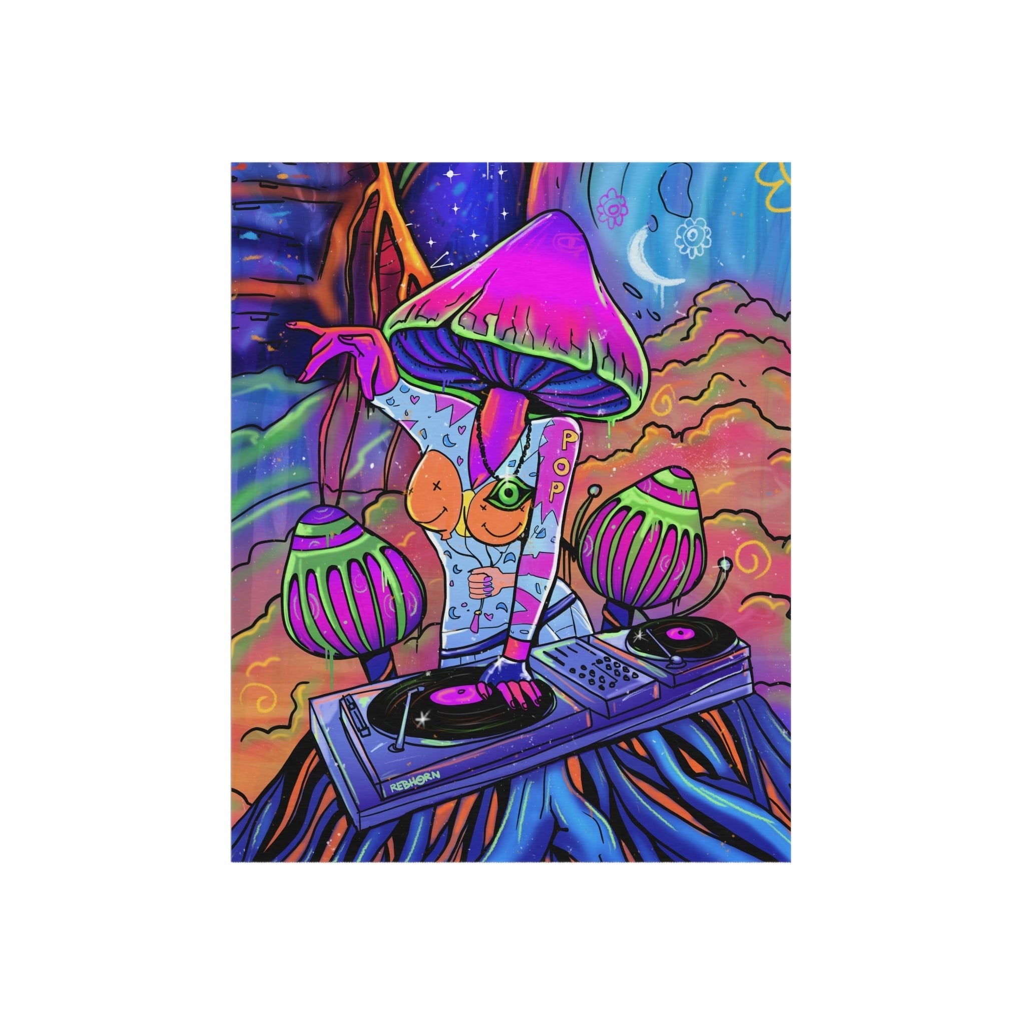 DJ Mushroom Rug - REBHORN DESIGN
