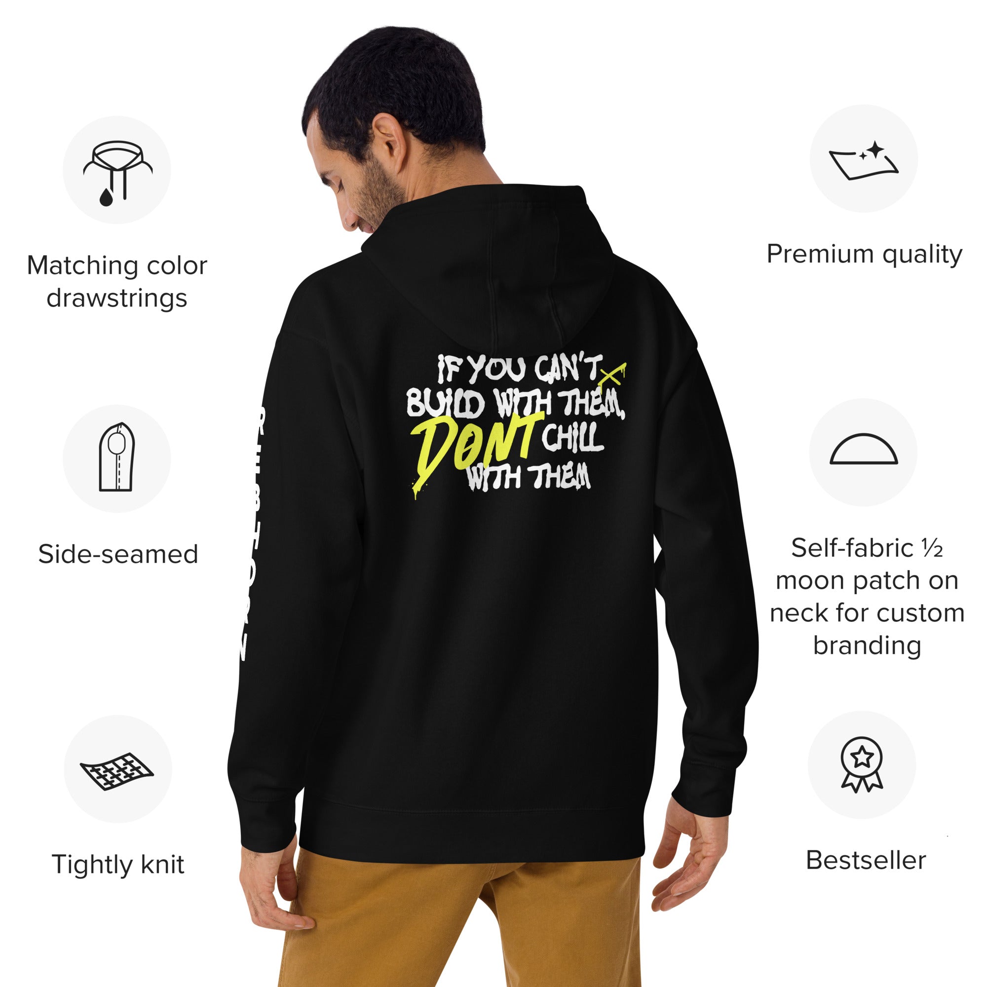 Don't Chill With Them Premium Unisex Hoodie - REBHORN DESIGN