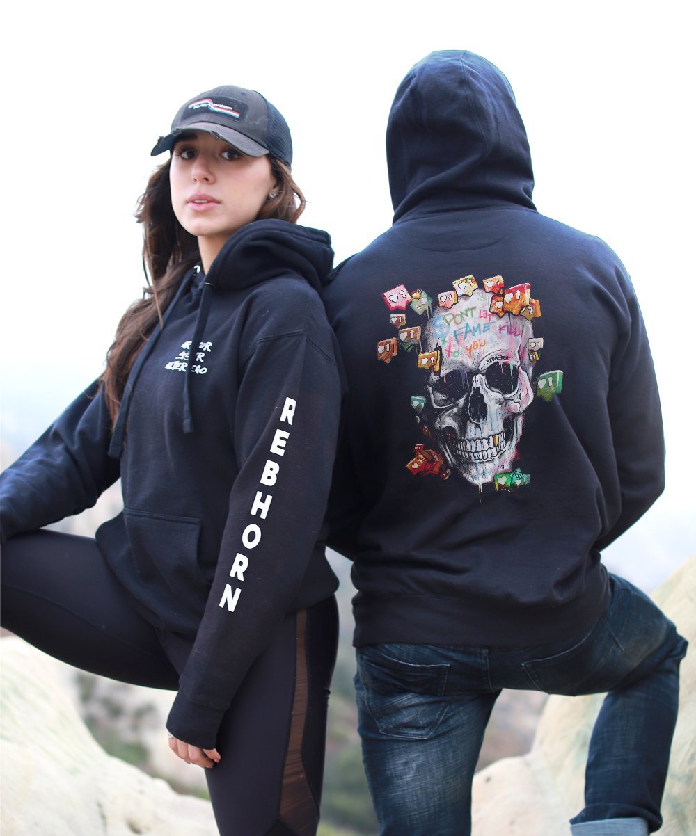 Don't Let Fame Kill Your Soul Unisex Premium Hoodie - REBHORN DESIGN