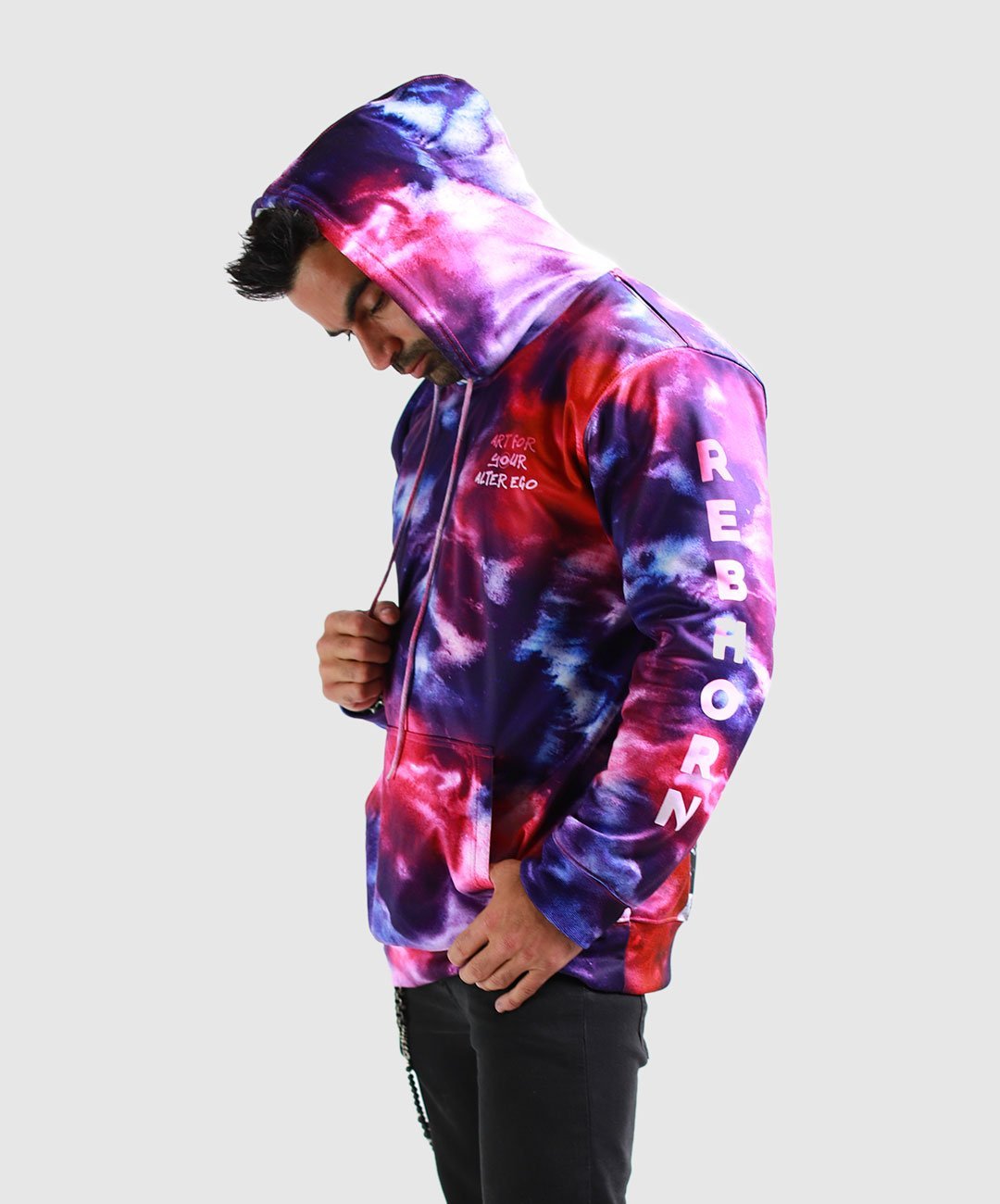 Don't Let Your Dreams Fade Away Unisex Tie-Dye Pull-Over Hoodies - REBHORN DESIGN