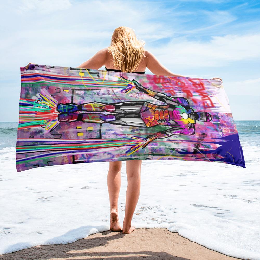 ELEVATE YOURSELF BEACH TOWEL - REBHORN DESIGN