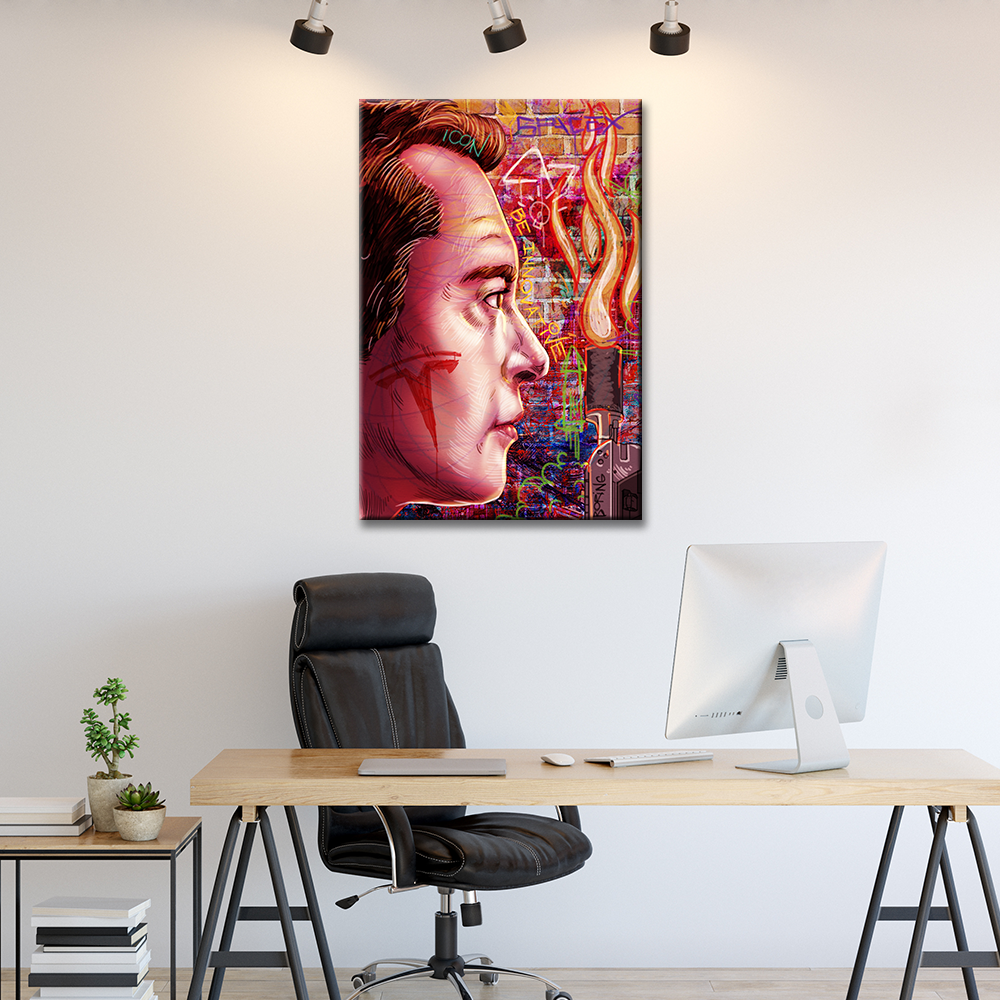 ELON MUSK - BE INNOVATIVE - REBHORN DESIGN
