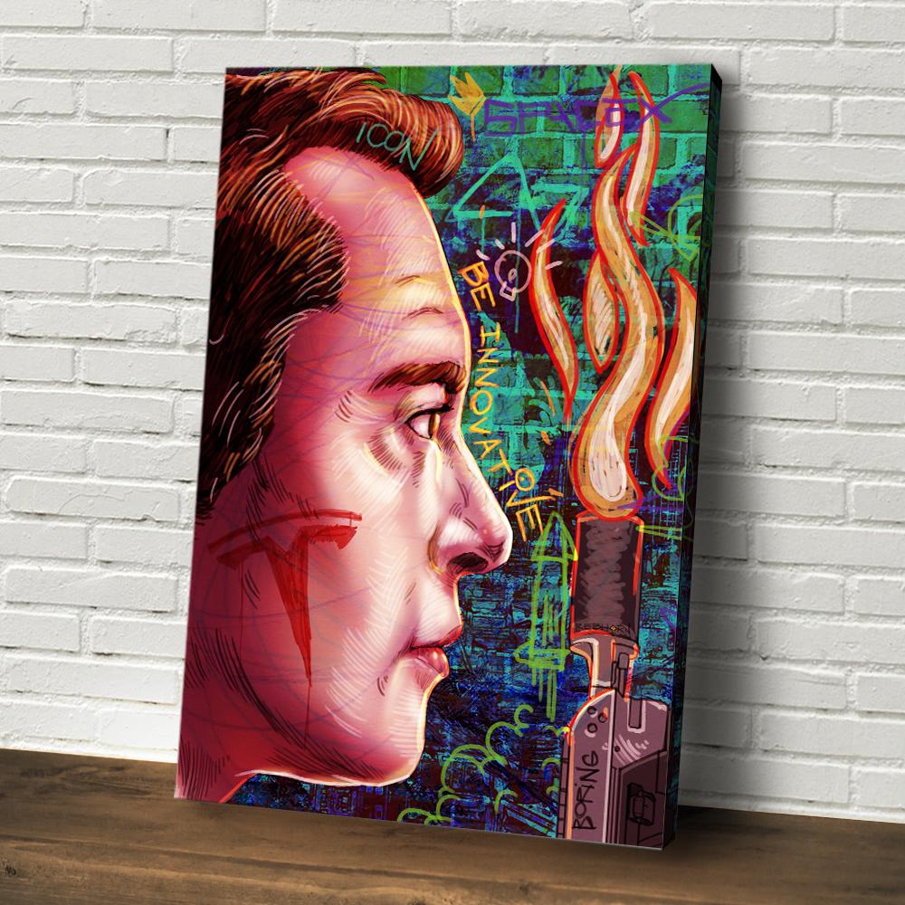 ELON MUSK - BE INNOVATIVE - REBHORN DESIGN