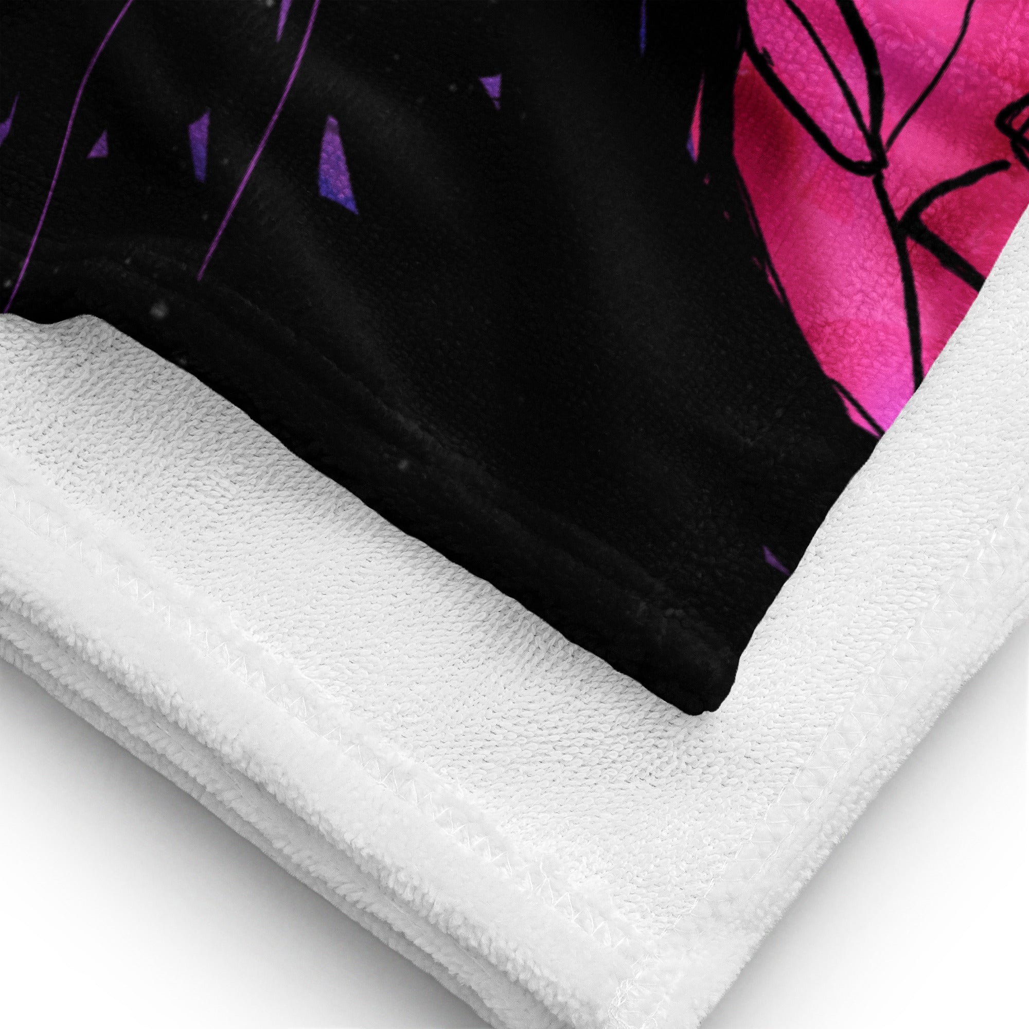 Erotica Come to My World 2.0 Beach Towel - REBHORN DESIGN