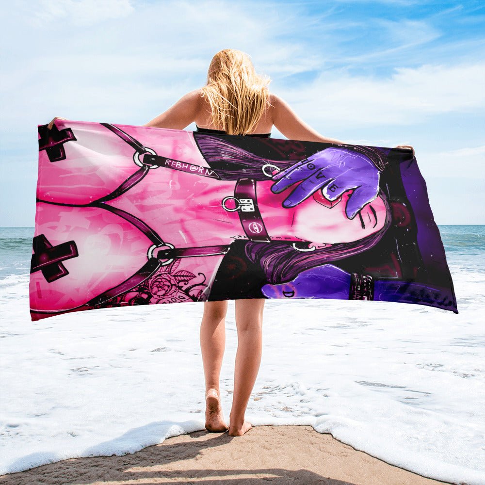 Erotica Foreplay Beach Towel - REBHORN DESIGN