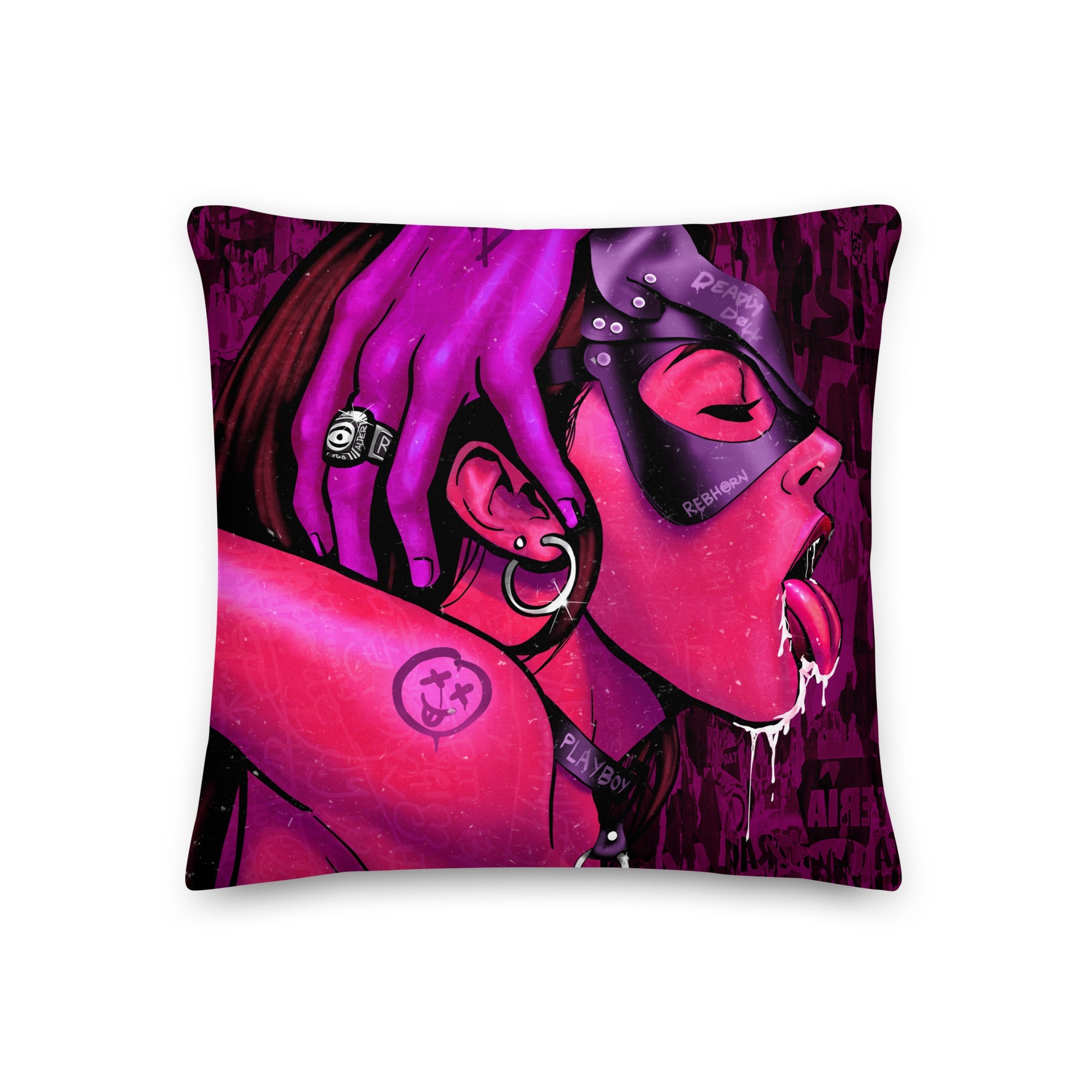 EROTICA - THIRSTY PREMIUM PILLOW - REBHORN DESIGN