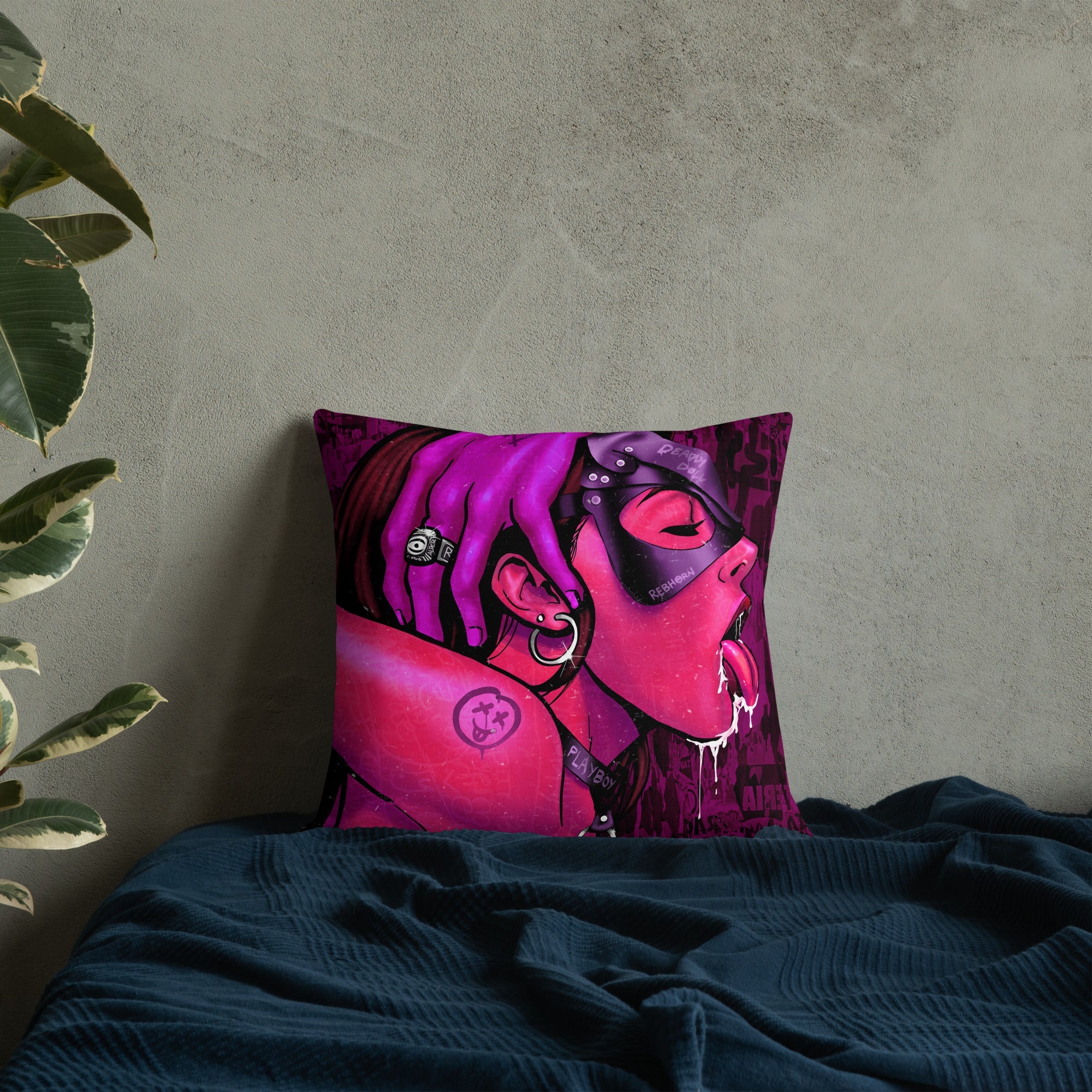 EROTICA - THIRSTY PREMIUM PILLOW - REBHORN DESIGN