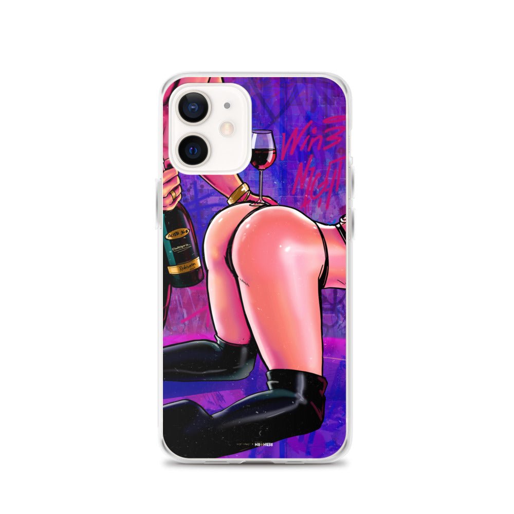 Erotica - Wine Night iPhone Case - REBHORN DESIGN