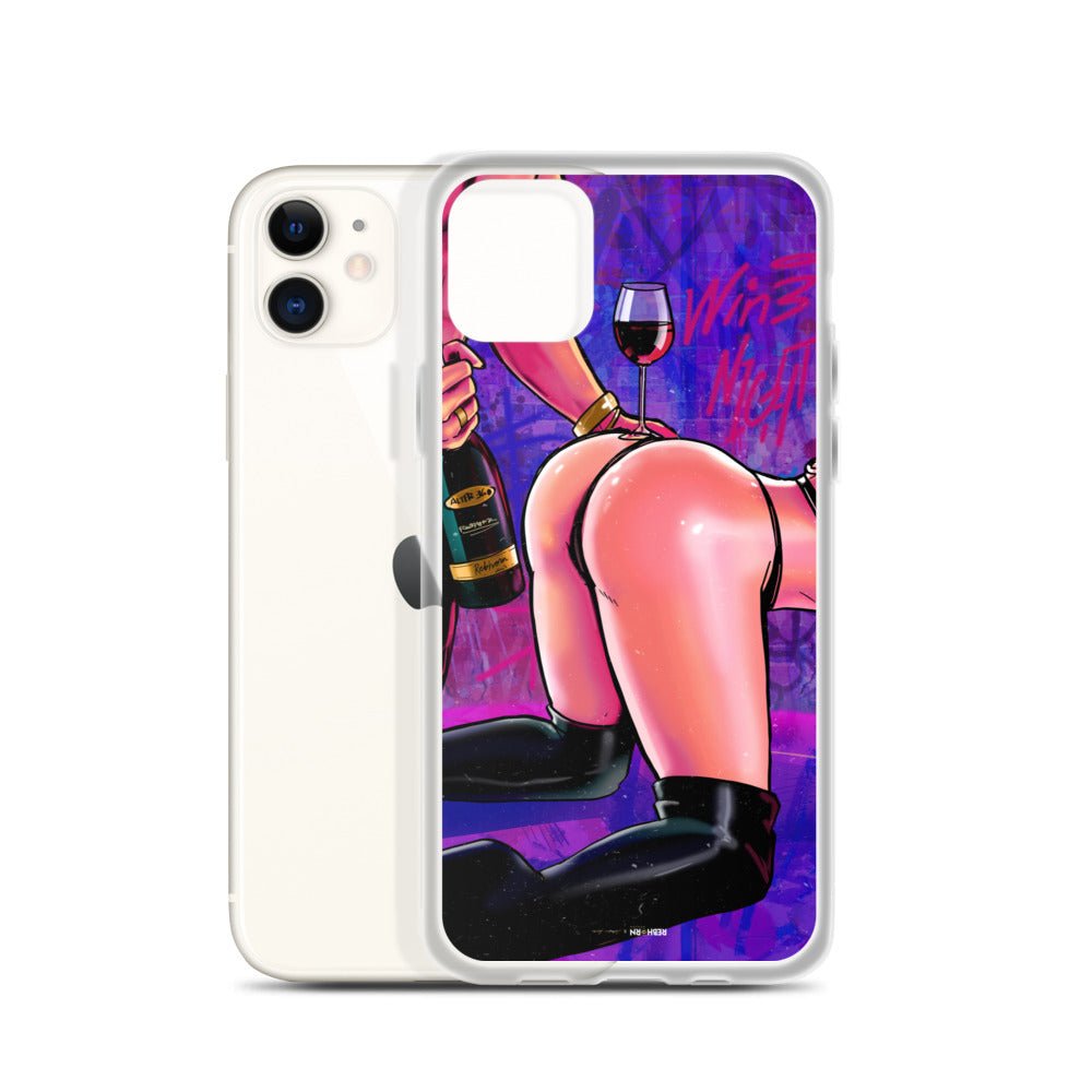 Erotica - Wine Night iPhone Case - REBHORN DESIGN