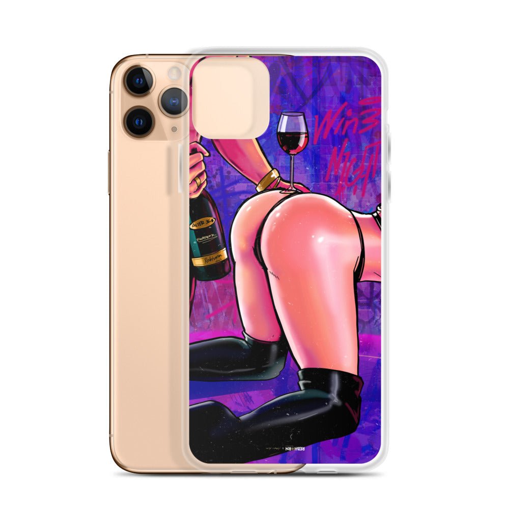 Erotica - Wine Night iPhone Case - REBHORN DESIGN