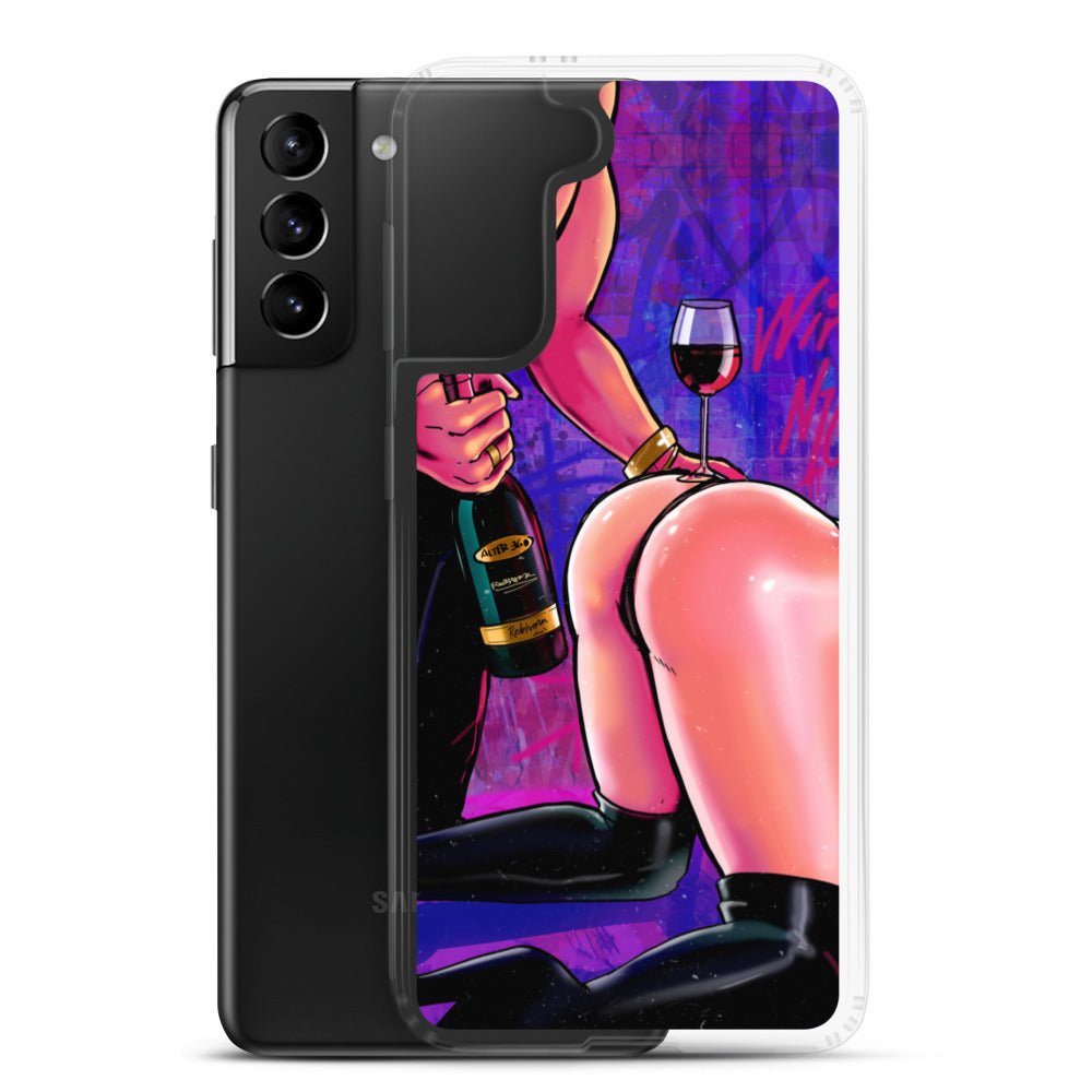 Erotica - Wine Night Samsung Case - REBHORN DESIGN