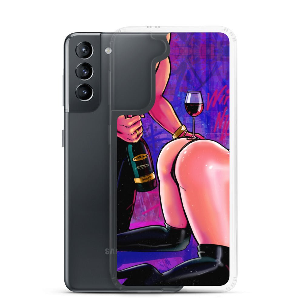 Erotica - Wine Night Samsung Case - REBHORN DESIGN