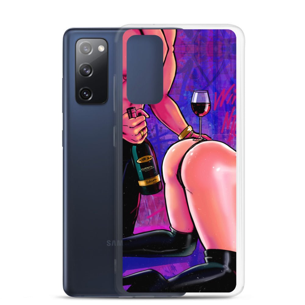 Erotica - Wine Night Samsung Case - REBHORN DESIGN