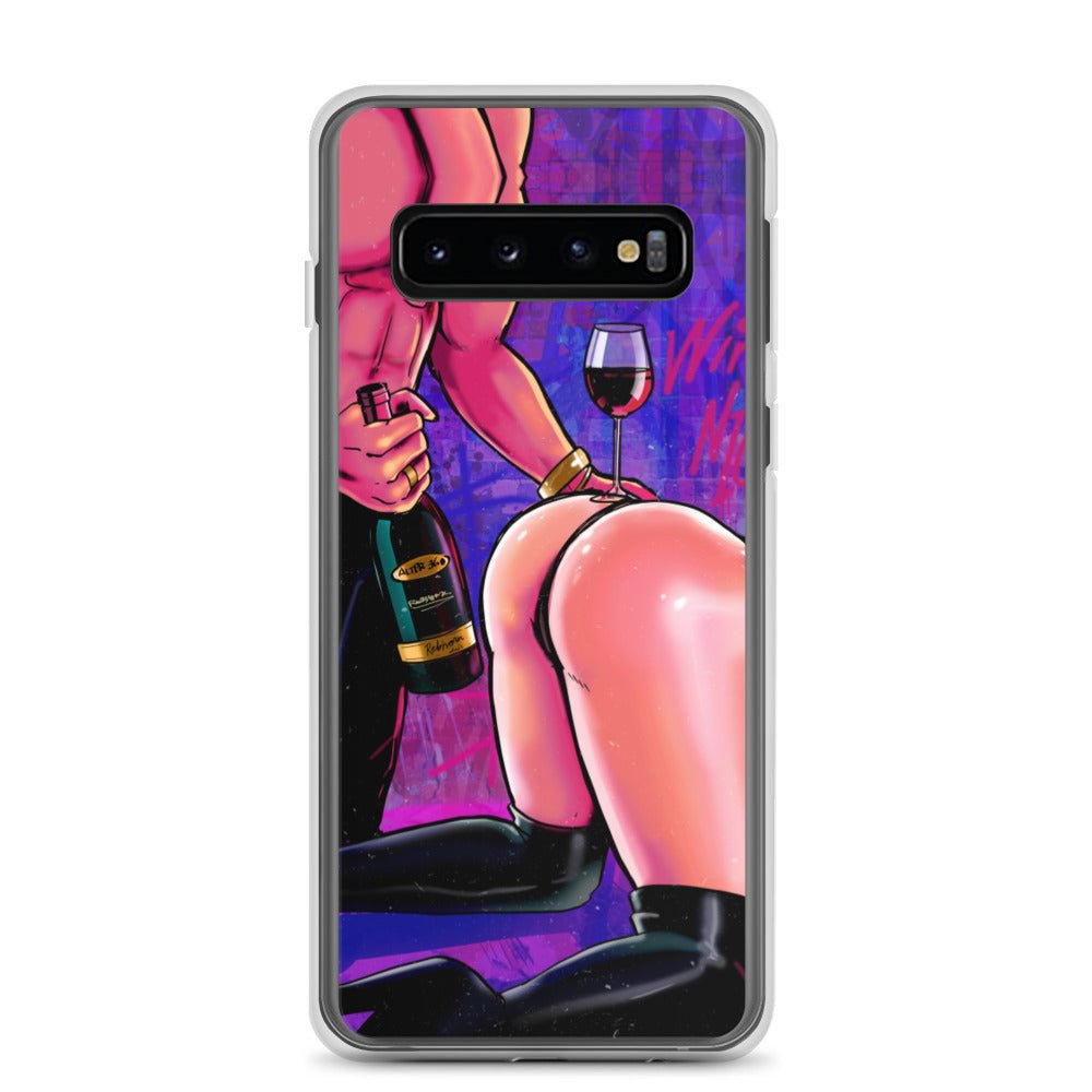 Erotica - Wine Night Samsung Case - REBHORN DESIGN