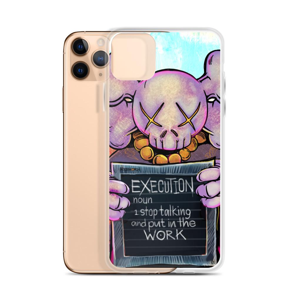 Execution Definition iPhone Case - REBHORN DESIGN