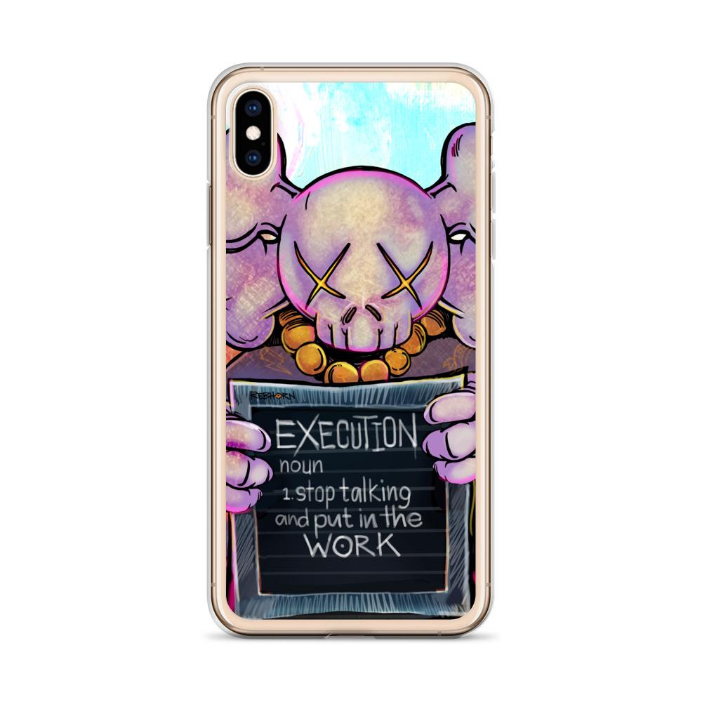 Execution Definition iPhone Case - REBHORN DESIGN