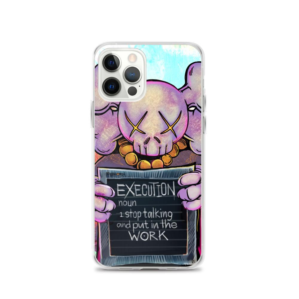 Execution Definition iPhone Case - REBHORN DESIGN