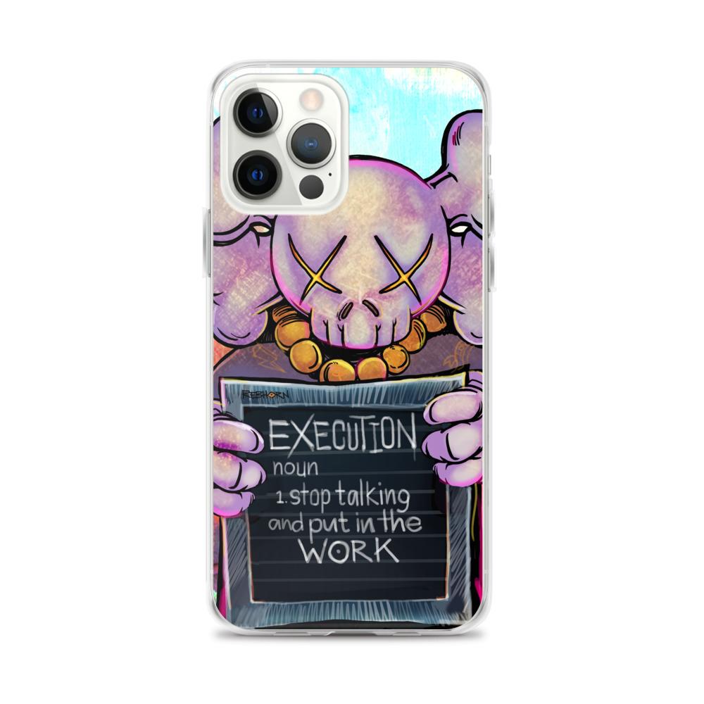 Execution Definition iPhone Case - REBHORN DESIGN