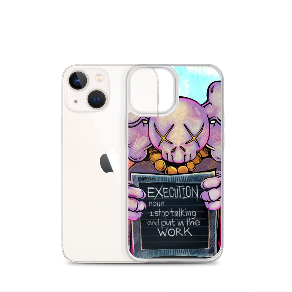 Execution Definition iPhone Case - REBHORN DESIGN