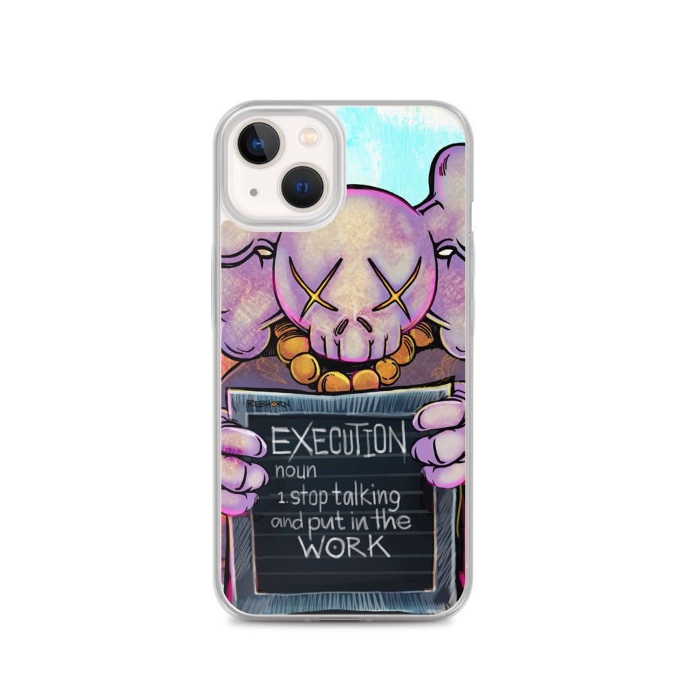 Execution Definition iPhone Case - REBHORN DESIGN