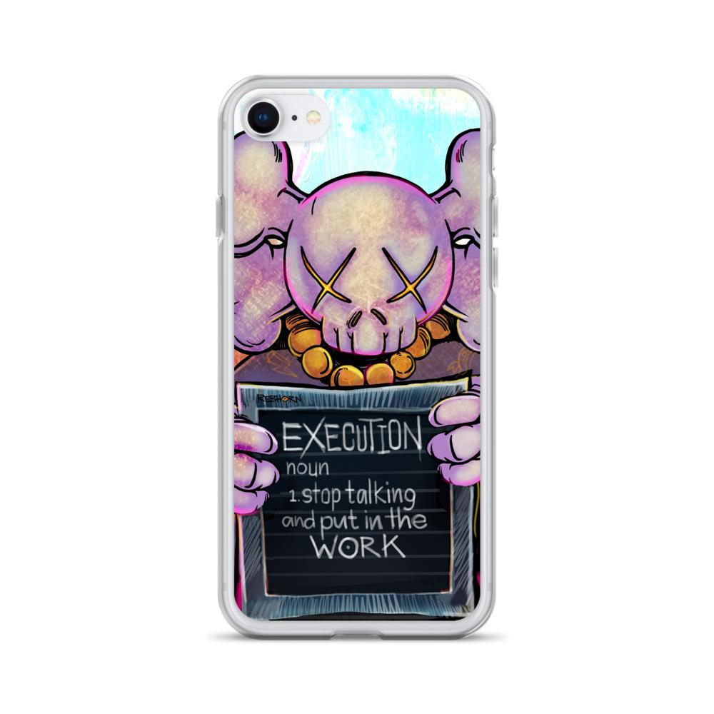 Execution Definition iPhone Case - REBHORN DESIGN