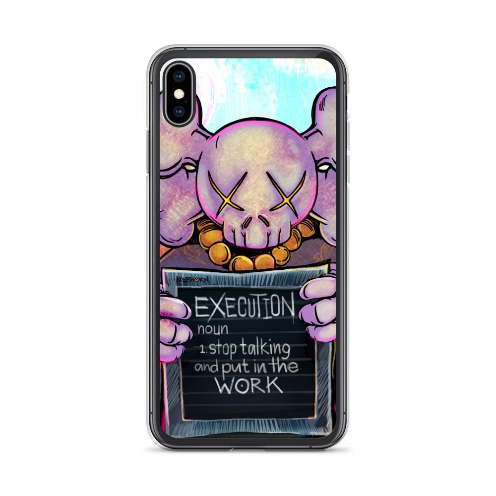 Execution Definition iPhone Case - REBHORN DESIGN