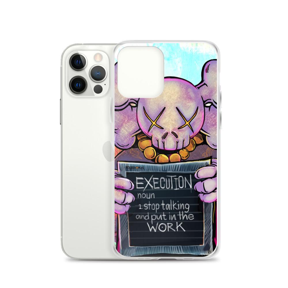 Execution Definition iPhone Case - REBHORN DESIGN