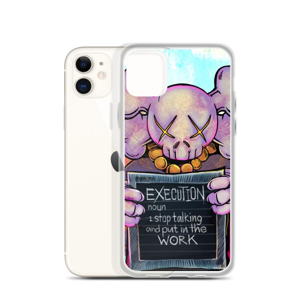 Execution Definition iPhone Case - REBHORN DESIGN