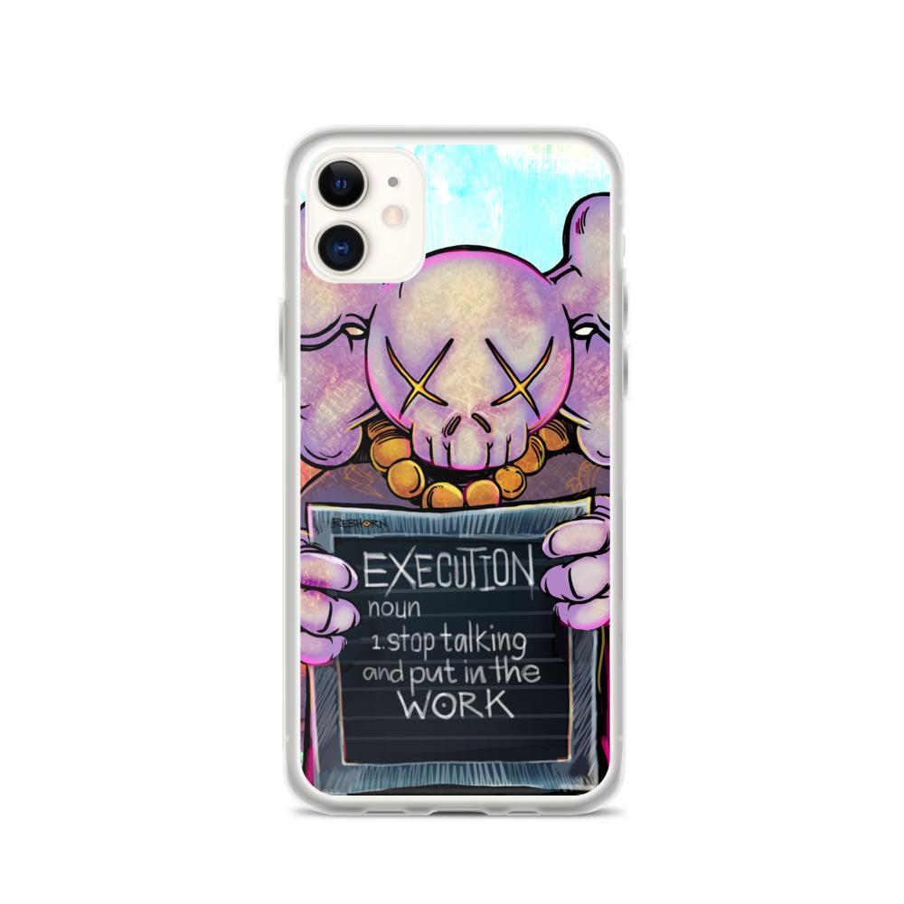 Execution Definition iPhone Case - REBHORN DESIGN