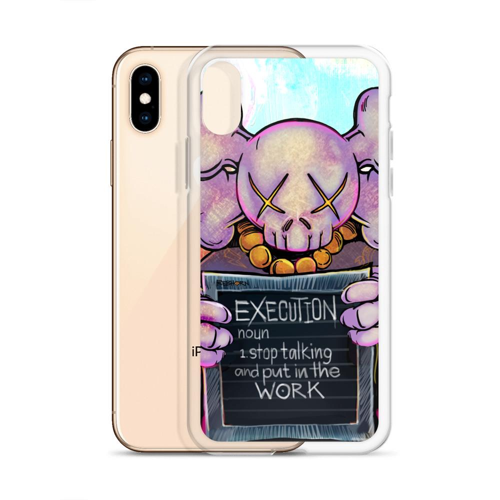 Execution Definition iPhone Case - REBHORN DESIGN