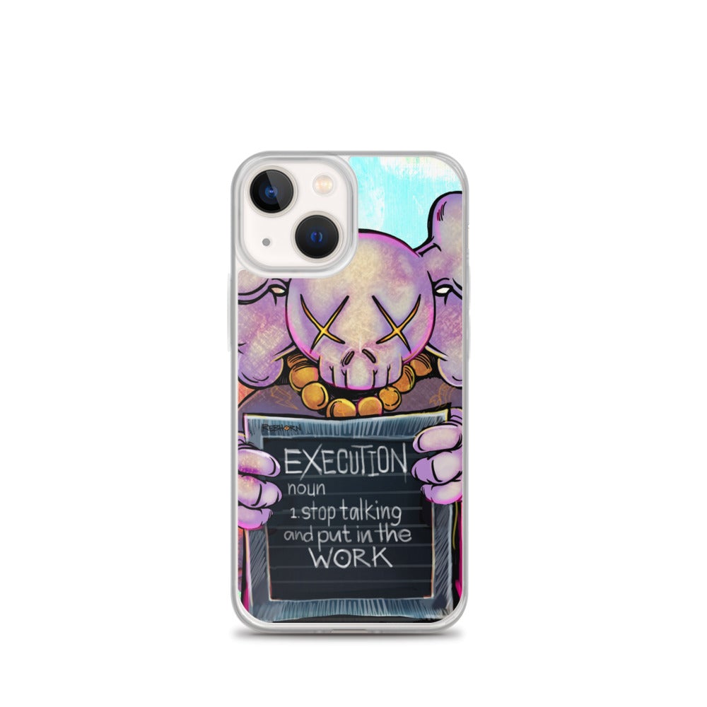 Execution Definition iPhone Case - REBHORN DESIGN