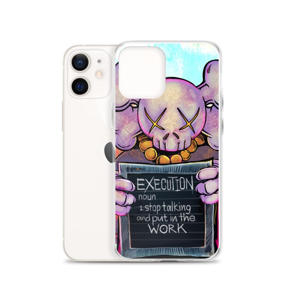 Execution Definition iPhone Case - REBHORN DESIGN