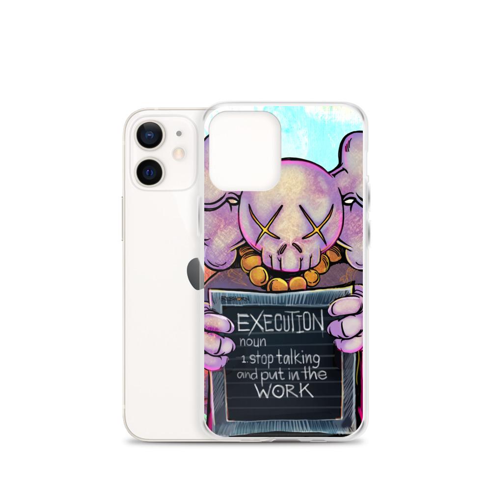 Execution Definition iPhone Case - REBHORN DESIGN