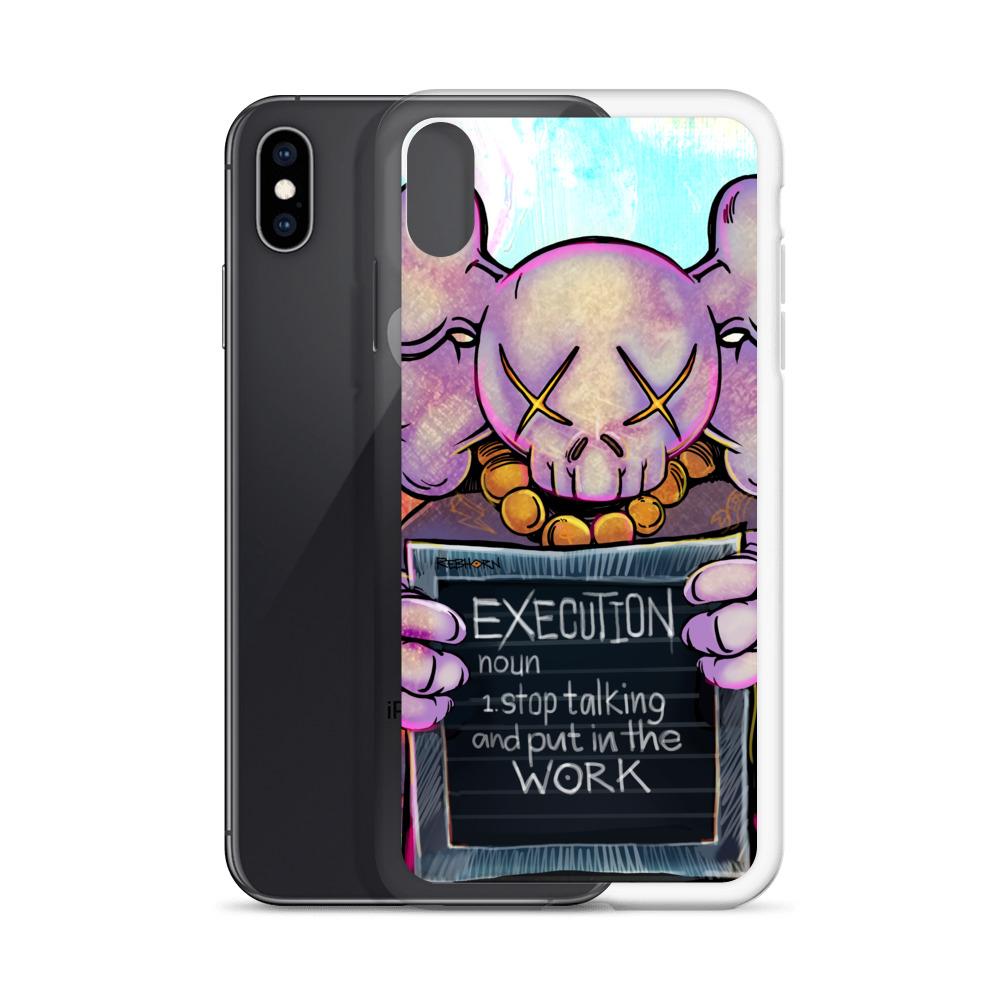 Execution Definition iPhone Case - REBHORN DESIGN