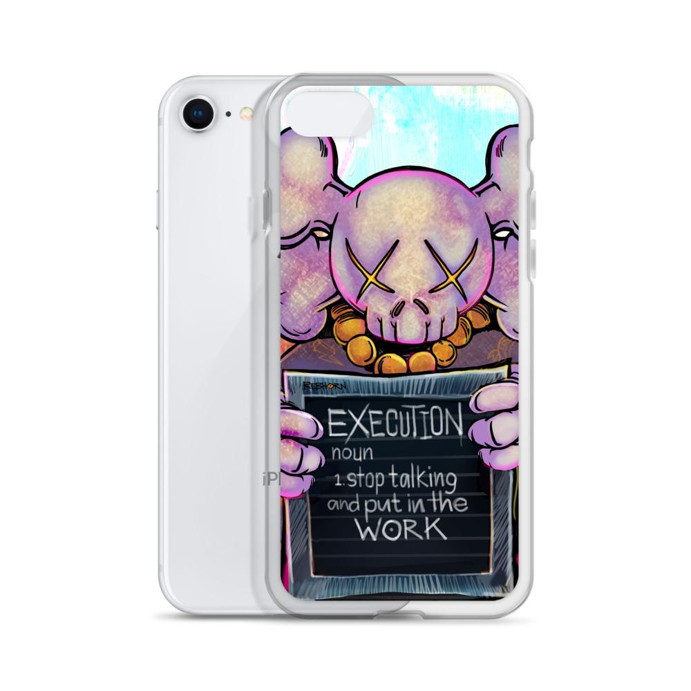 Execution Definition iPhone Case - REBHORN DESIGN