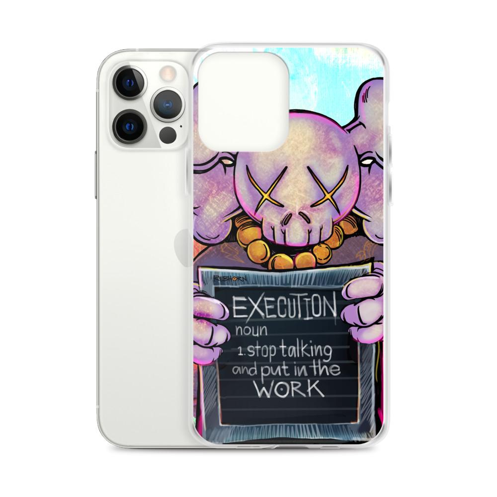 Execution Definition iPhone Case - REBHORN DESIGN