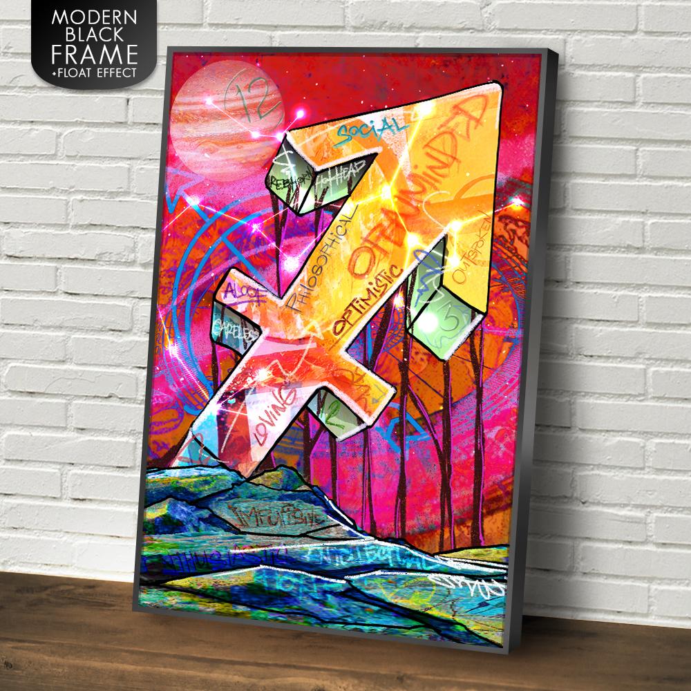 F YOUR SIGN - I AM A SAGITTARIUS - REBHORN DESIGN