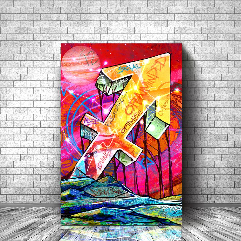 F YOUR SIGN - I AM A SAGITTARIUS - REBHORN DESIGN