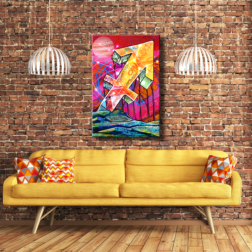 F YOUR SIGN - I AM A SAGITTARIUS - REBHORN DESIGN