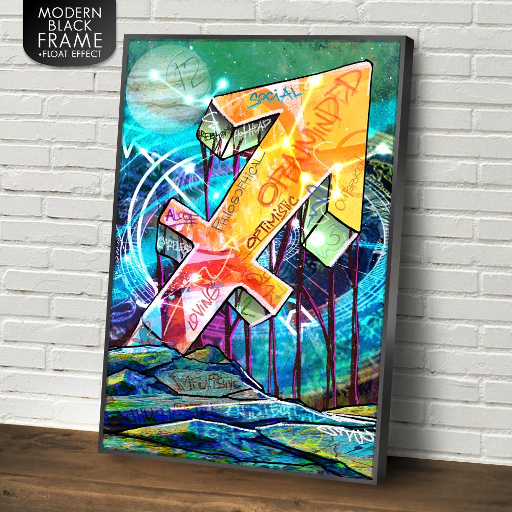 F YOUR SIGN - I AM A SAGITTARIUS - REBHORN DESIGN