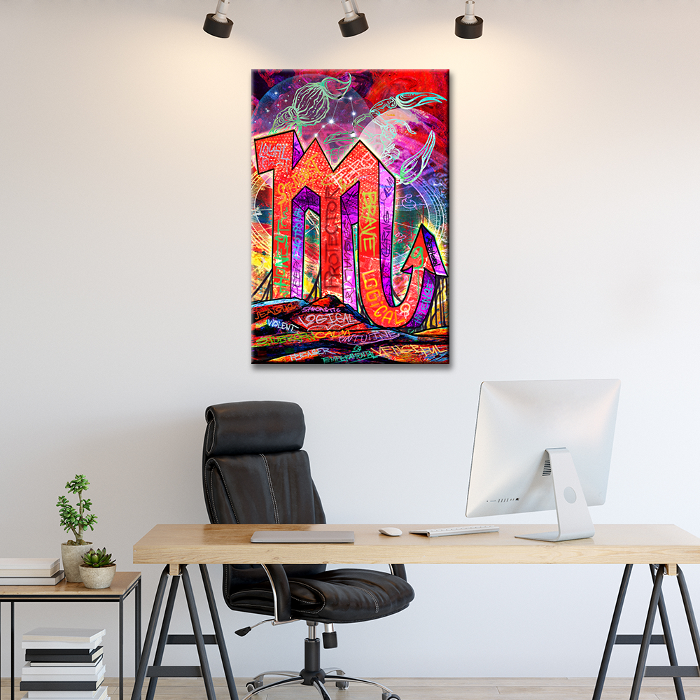 F YOUR SIGN - I AM A SCORPIO - REBHORN DESIGN
