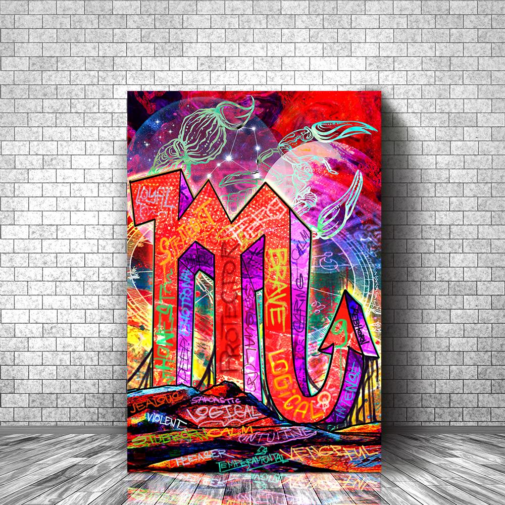 F YOUR SIGN - I AM A SCORPIO - REBHORN DESIGN